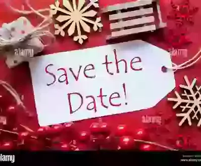 Hold the date: Chistmas! (and other activities)